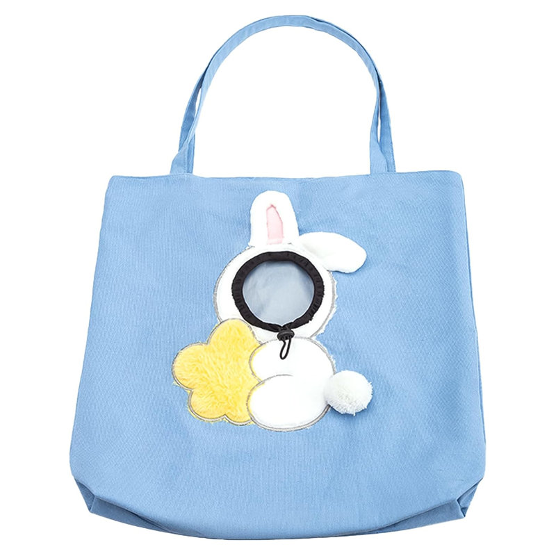 Wayfair Pet Canvas Shoulder Carrying Bag Cute Rabbit Shaped