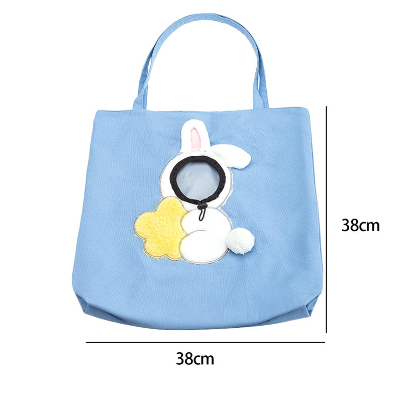 Wayfair Pet Canvas Shoulder Carrying Bag Cute Rabbit Shaped