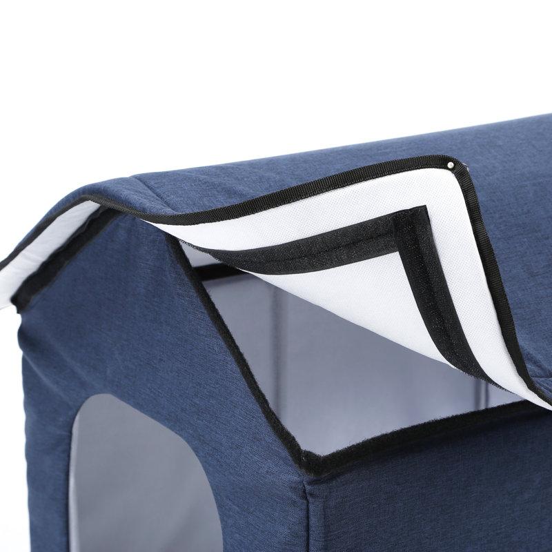 Wayfair Pet Life "Hush Puppy" Electronic Heating And Cooling Smart Collapsible Pet House