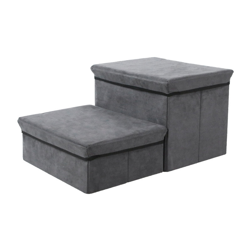 Wayfair Pet Stairs Step Ramp Folding Storage Stepper Pet Ladder For Dogs And Cats