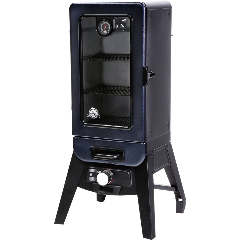 Wayfair Pit Boss 3-Series Electric Vertical Smoker Blue Hammertone