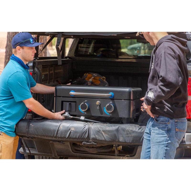 Wayfair Pit Boss Ultimate 2-Burner Gas Griddle: Freestanding Base And Lift-Off Portable Top