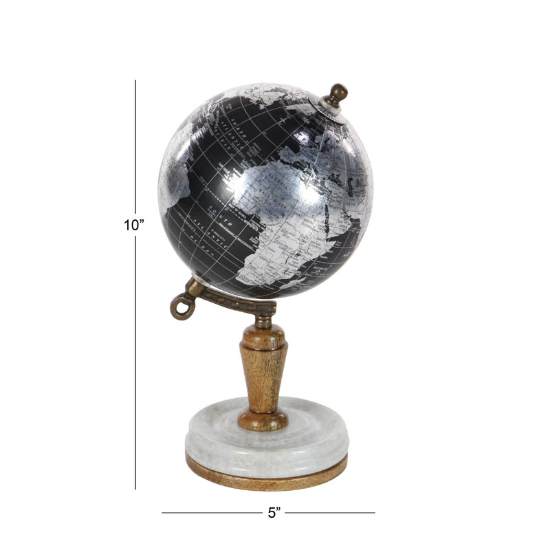 Wayfair Plastic Educational/Geographic Earth Globe With Marble Base