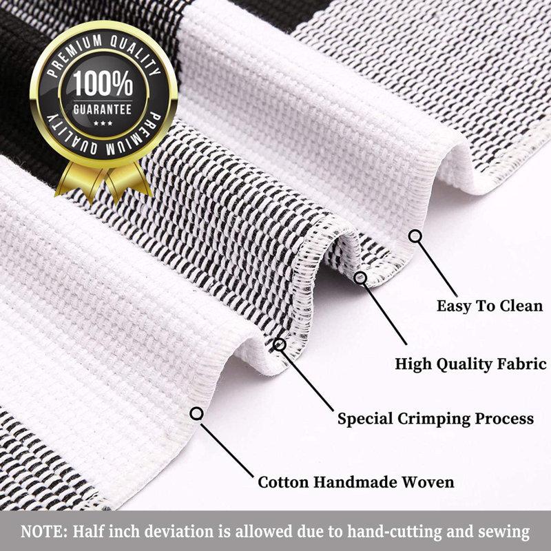 Wayfair Quintisha Buffalo Plaid Area Rugs Black And White Checkered Rug Outdoor Rugs