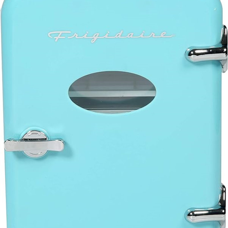 Wayfair Retro Mini Fridge Cooler Holds Up To 9 Cans Portable Fridge For Car Office Bedroom Dorm Room