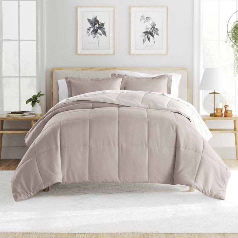 Wayfair Reversible Down-Alternative Comforter Bedding Set