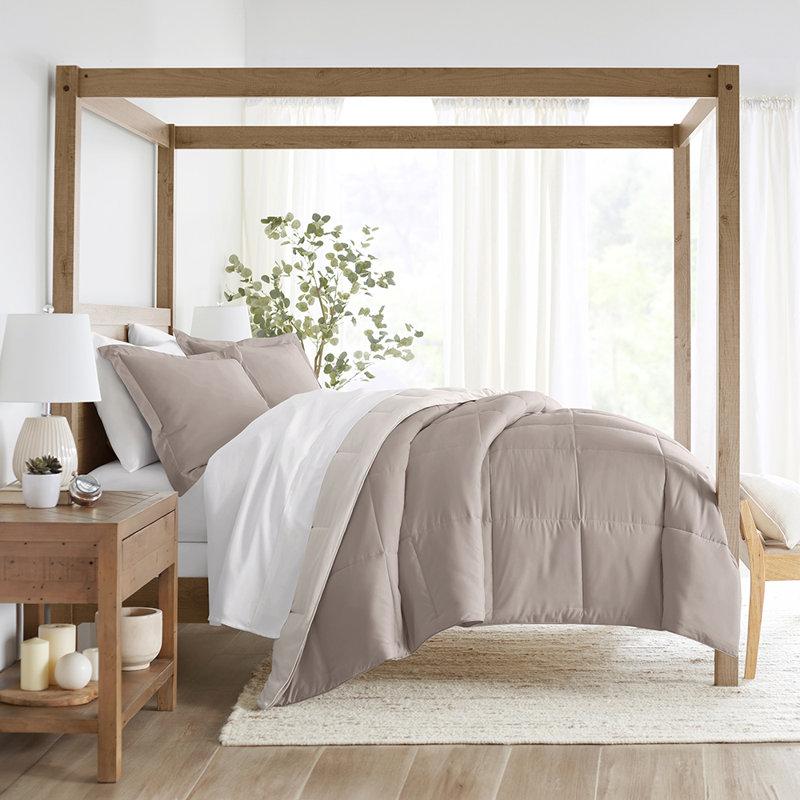 Wayfair Reversible Down-Alternative Comforter Bedding Set