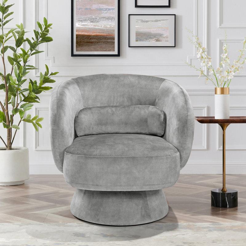 Wayfair Saboor MINIMORE Modern Style Swivel Accent Chair
