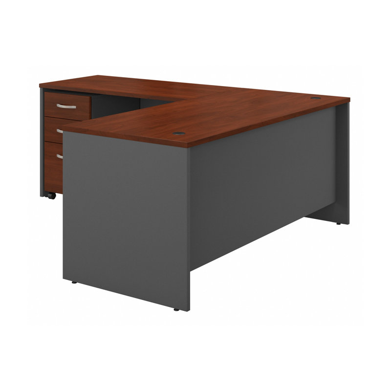 Wayfair Series C 66W L Shaped Desk With 48W Return And Mobile File Cabinet