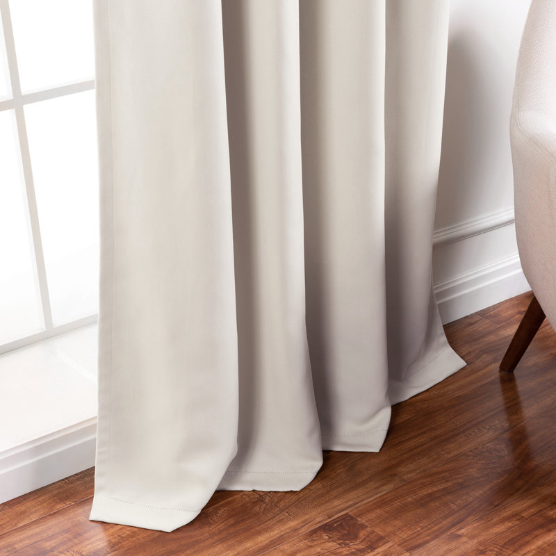 Wayfair Sevan Solid Thermal Grommet Curtain Panels (Set Of 2)