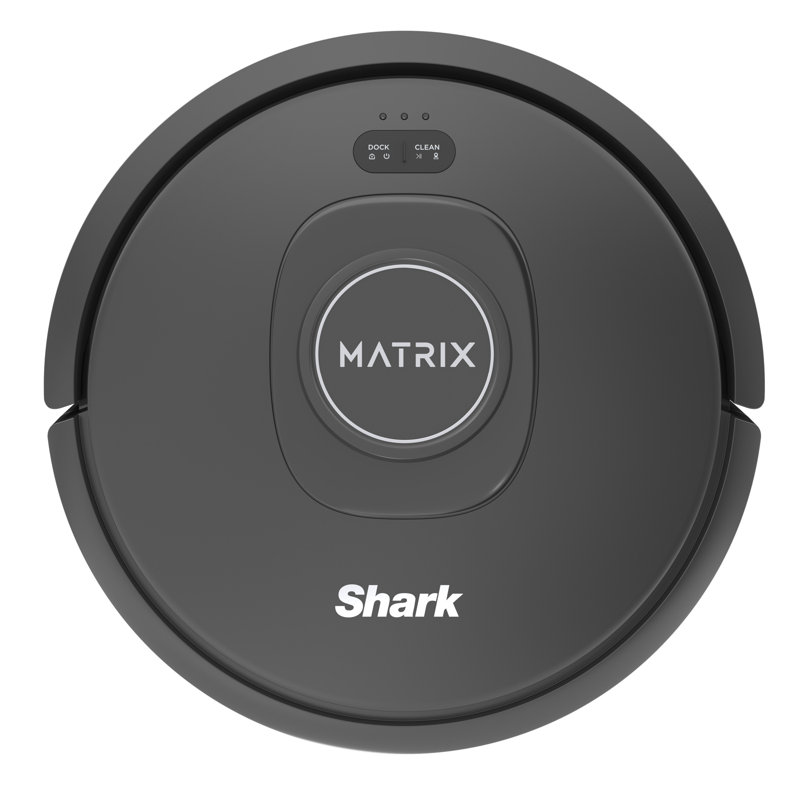 Wayfair Shark Matrix Robot Vacuum With Self-Cleaning Brushroll For Pet Hair No Spots Missed On Carpets And Hard Floors Precision Home Mapping Wi-Fi Black/Silver RV2310