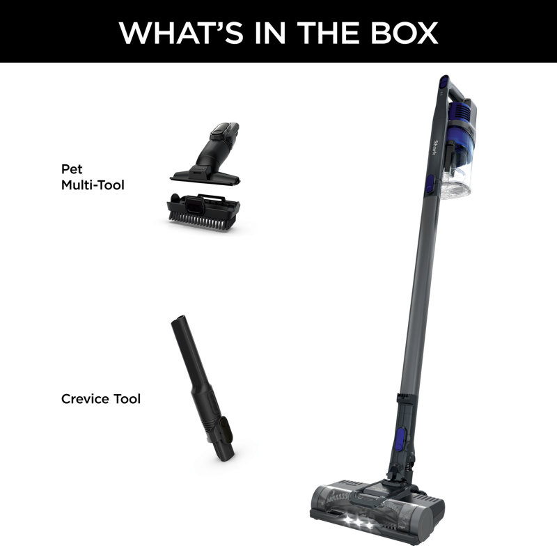Wayfair Shark Pet Cordless Stick Vacuum With XL Dust Cup LED Headlights Removable Handheld Vac And Crevice Tool IX141