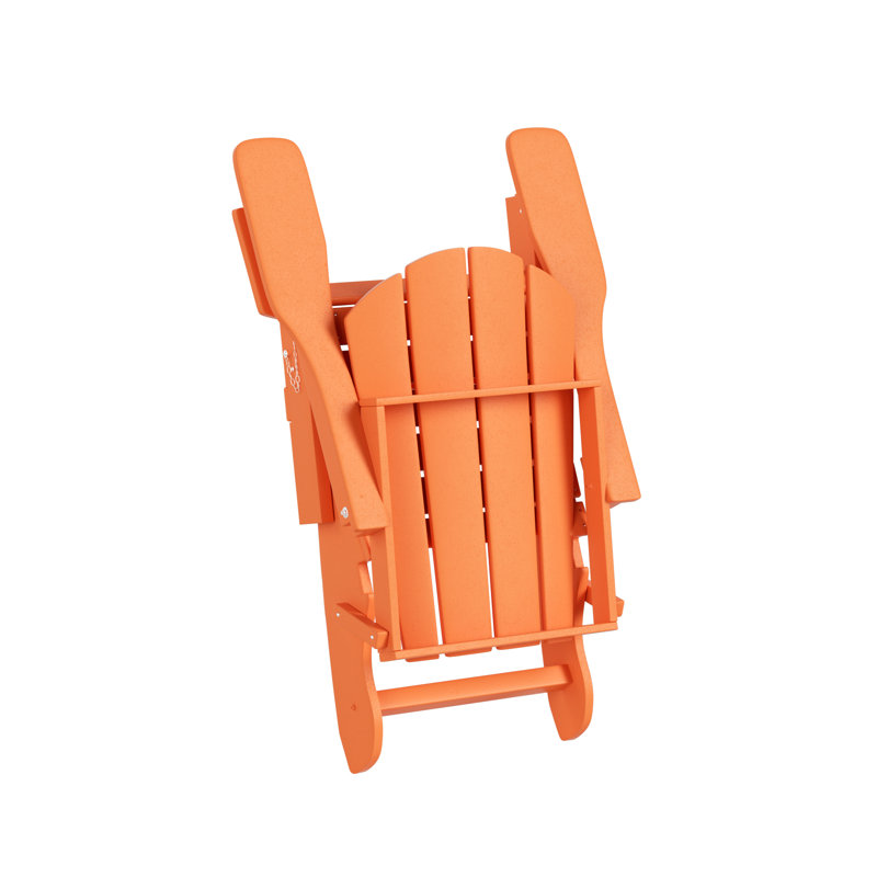 Wayfair Shawnna Plastic Folding Adirondack Chair (Set Of 4)