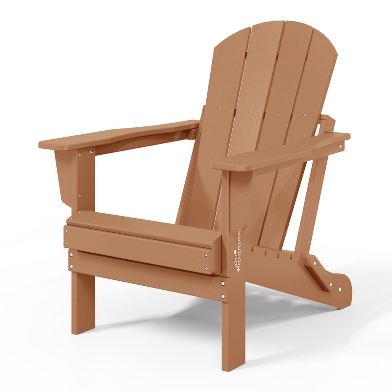Wayfair Shawnna Weather-Resistant Foldable Outdoor Adirondack Chair