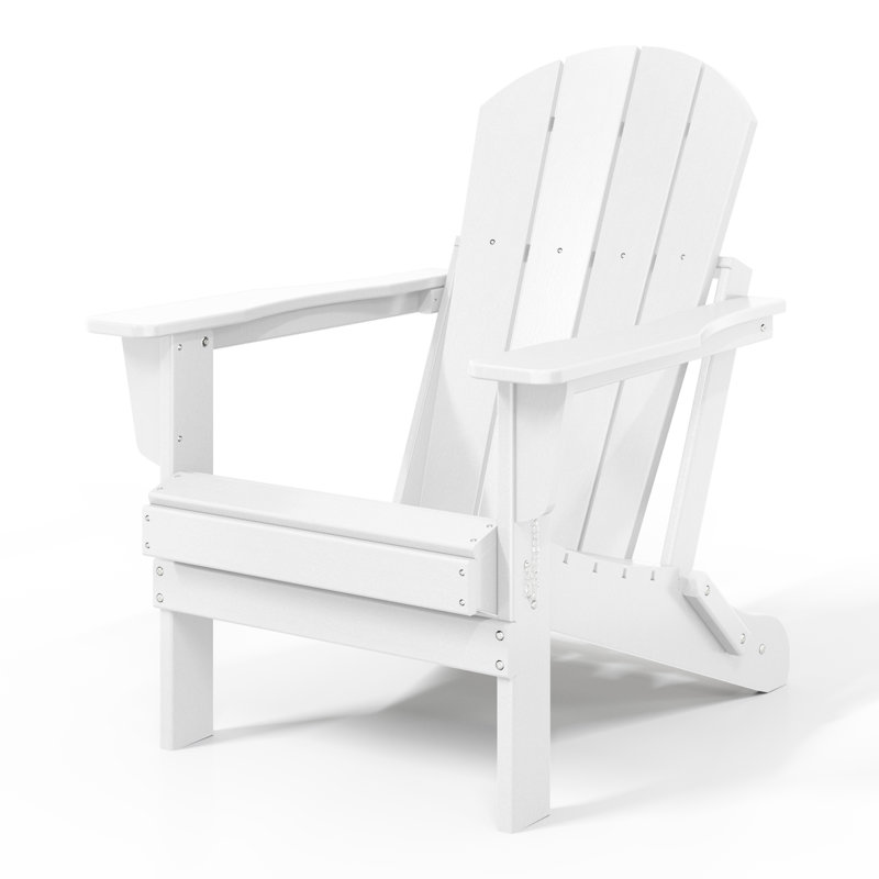 Wayfair Shawnna Weather-Resistant Foldable Outdoor Adirondack Chair