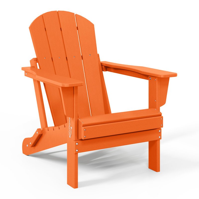 Wayfair Shawnna Weather-Resistant Foldable Outdoor Adirondack Chair
