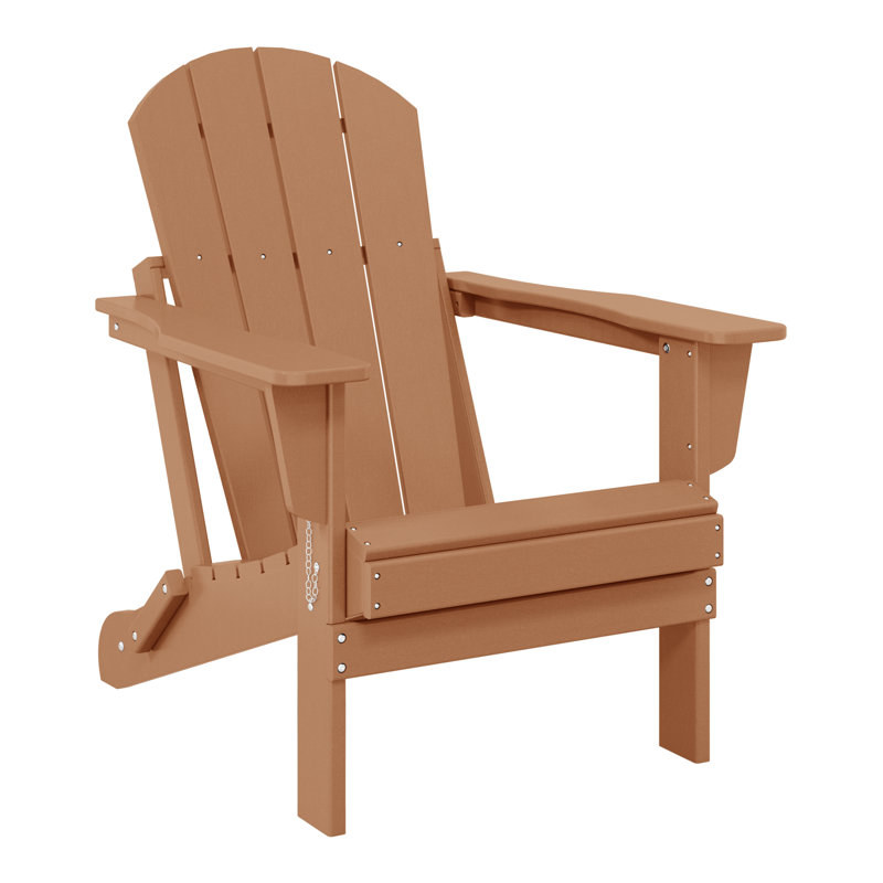 Wayfair Shawnna Weather-Resistant Foldable Outdoor Adirondack Chair