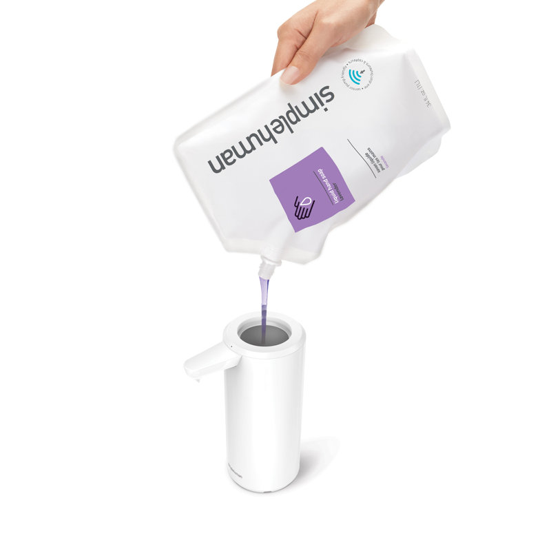Wayfair Simplehuman 9 Oz. Touch-Free Rechargeable Sensor Liquid Soap Pump Dispenser