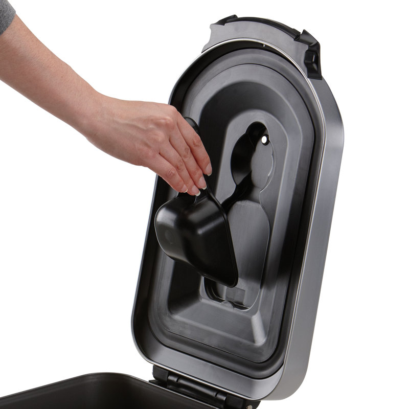 Wayfair Simplehuman Pet Food Storage Container Stainless Steel For Dog Food Cat Food And Bird Feed