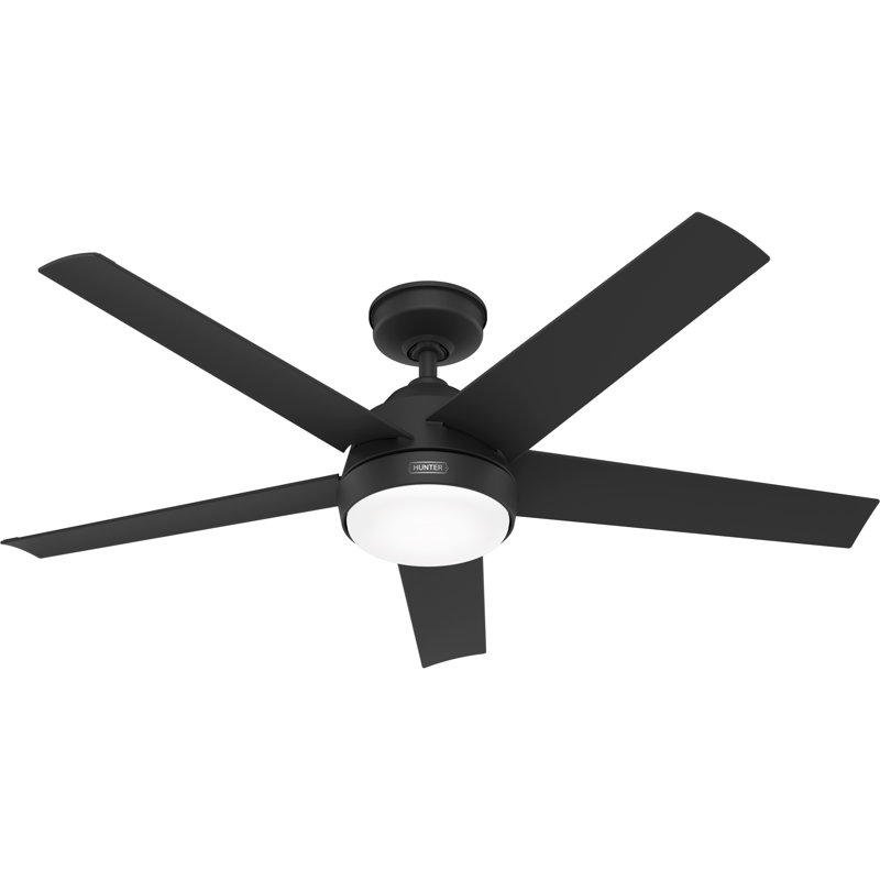 Wayfair Skyflow 52" 5-Blade Standard WeatherMax Indoor/Outdoor Ceiling Fan With Lights And Wall Control