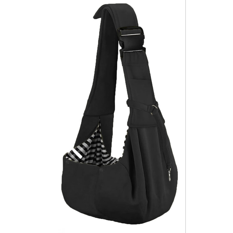 Wayfair Small Pet Sling Carrier Reversible Tote Bag For Outdoor Travel