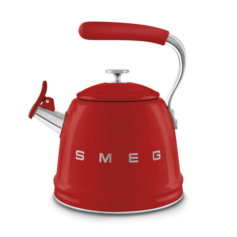 Wayfair SMEG 50"s Retro Style Whistling Stovetop Kettle
