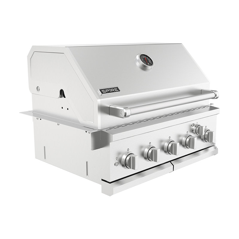 Wayfair Spire 5-Burner Built-in Grill Head With Rear Burner