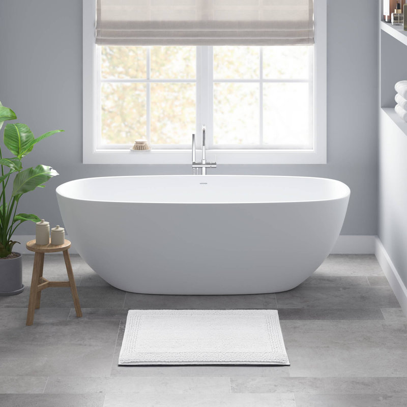 Wayfair Splendor 100% Cotton Tufted 3000 GSM Reversible Bath Rug