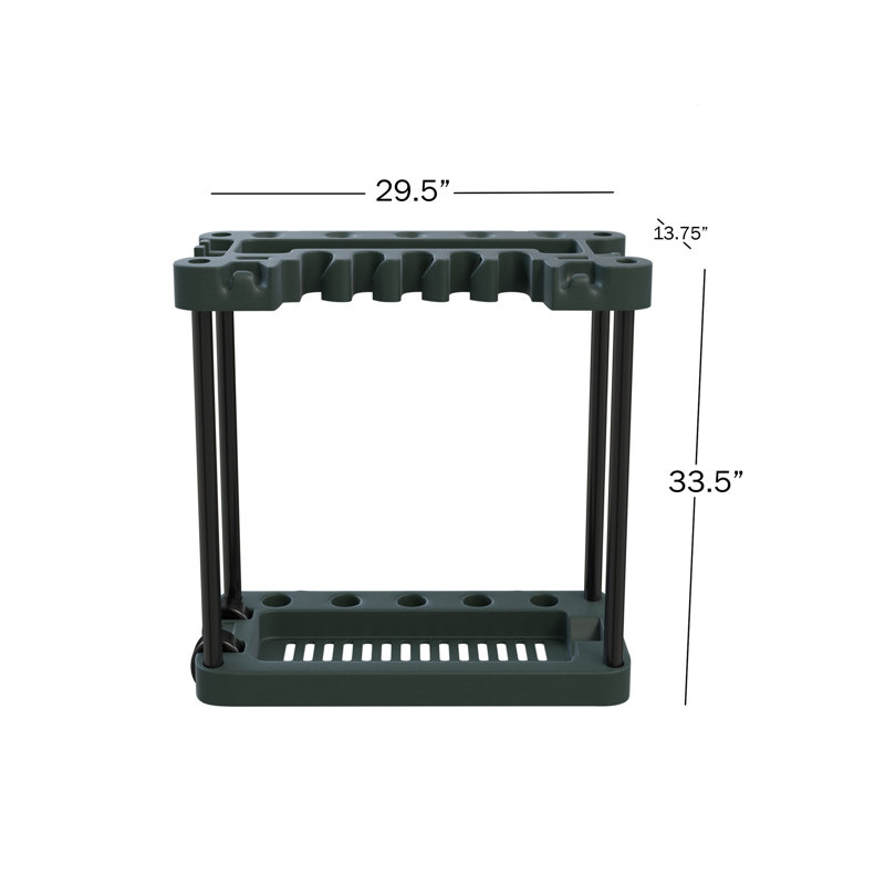 Wayfair Stalwart Gardening Tools Organizer - Holds 40 Yard Tools Garage Organization And Storage Home Essentials