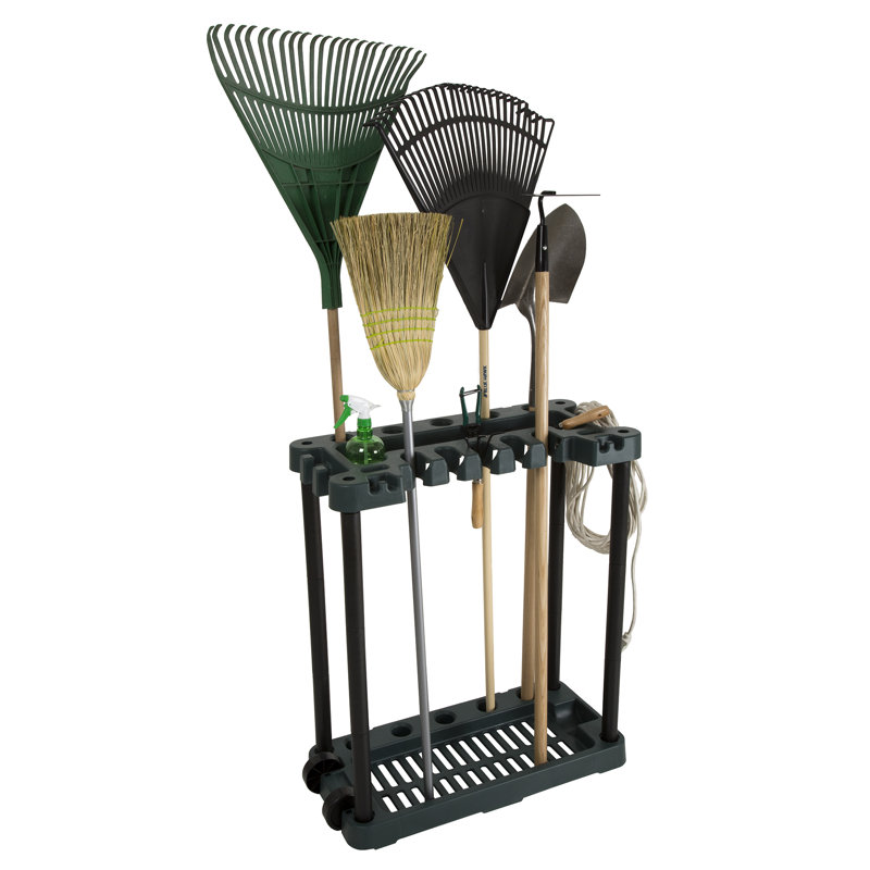 Wayfair Stalwart Gardening Tools Organizer - Holds 40 Yard Tools Garage Organization and Storage Home Essentials