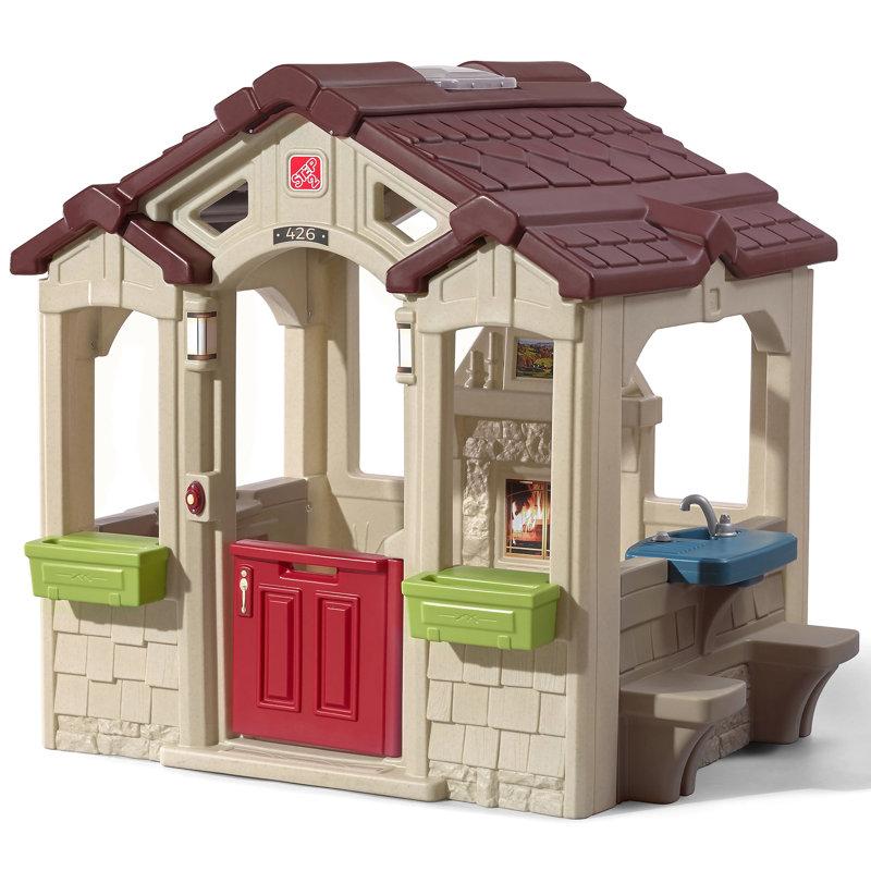 Wayfair Step2 Charming Cottage Playhouse Kids Outdoor Playhouse For Toddlers