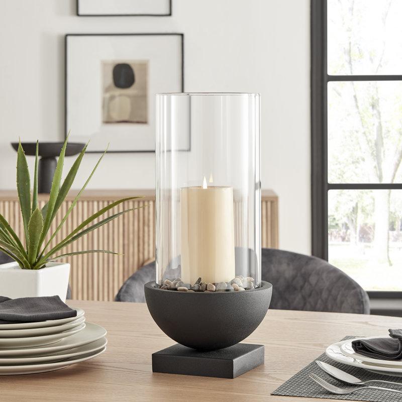 Wayfair Tabletop Centerpiece Candle Holders Metal Tabletop Hurricane