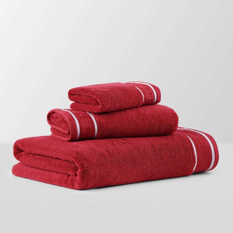 Wayfair Tommy Hilfiger Legacy Solid Cotton 6 Piece Towel Set