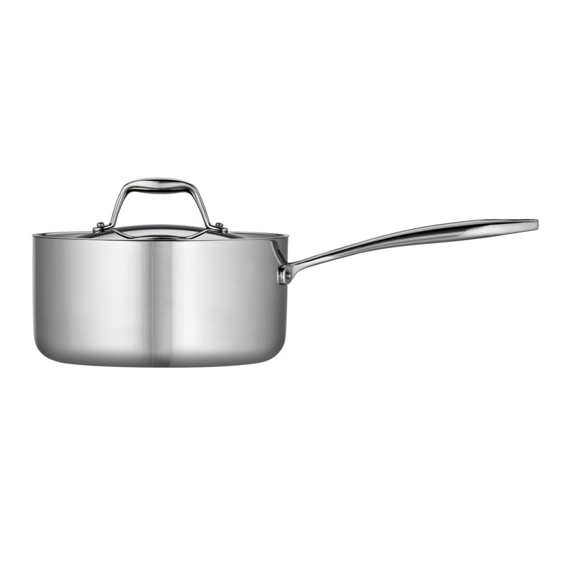 Wayfair Tramontina Signature Tri-Ply Clad Stainless Steel Gourmet Sauce Pan