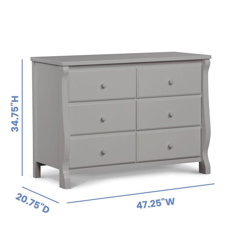 Wayfair Universal Double Dresser -Made Of Solid Woods