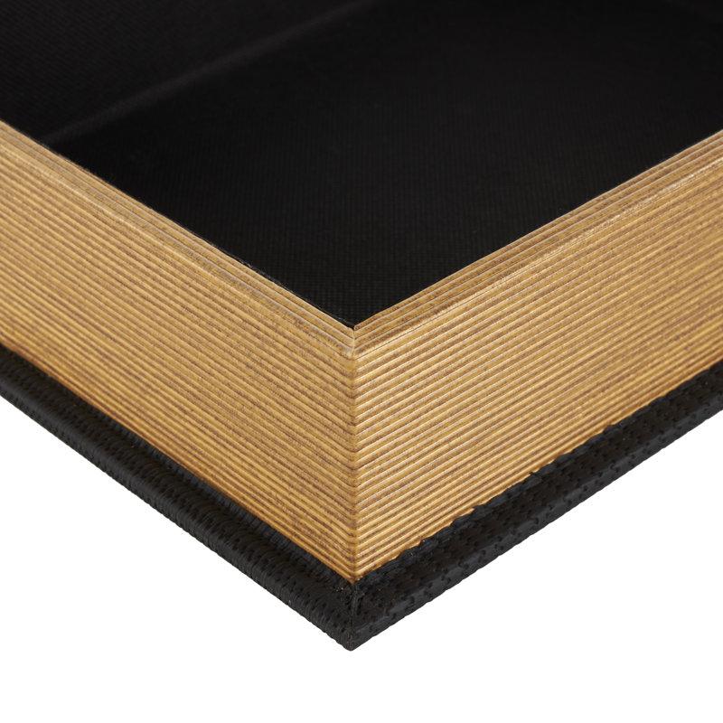 Wayfair Vanora Faux Leather Book Shaped Decorative Box (Set Of 3)