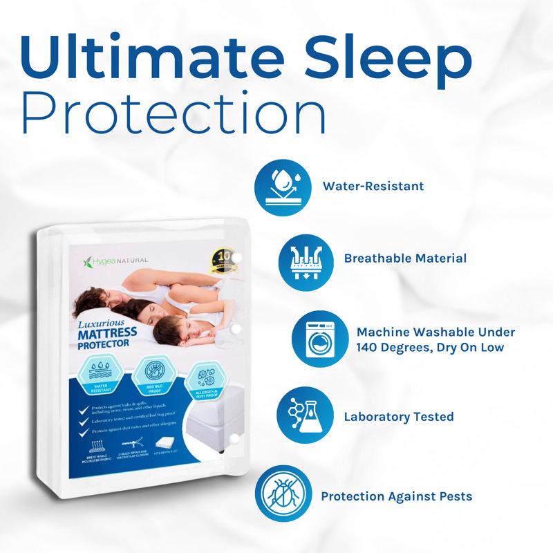Wayfair Waterproof Zipper Mattress Protector Case Pack