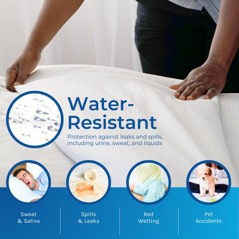 Wayfair Waterproof Zipper Mattress Protector Case Pack