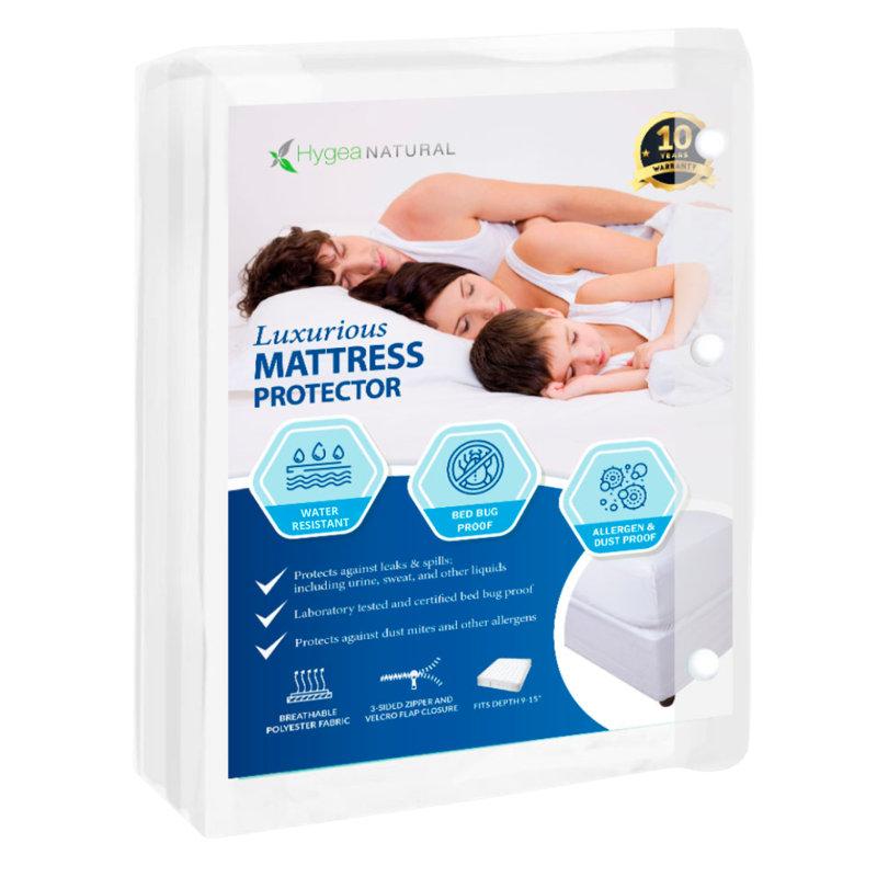 Wayfair Waterproof Zipper Mattress Protector Case Pack