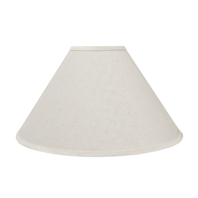 Wayfair 12'' H Textured Faux Linen Empire Lamp Shade