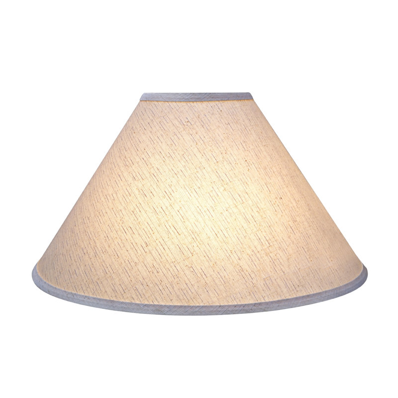 Wayfair 12'' H Textured Faux Linen Empire Lamp Shade
