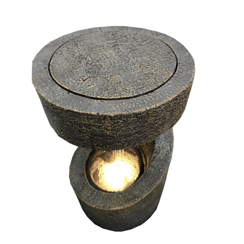 Wayfair 14" Wooden Fountain With LED
