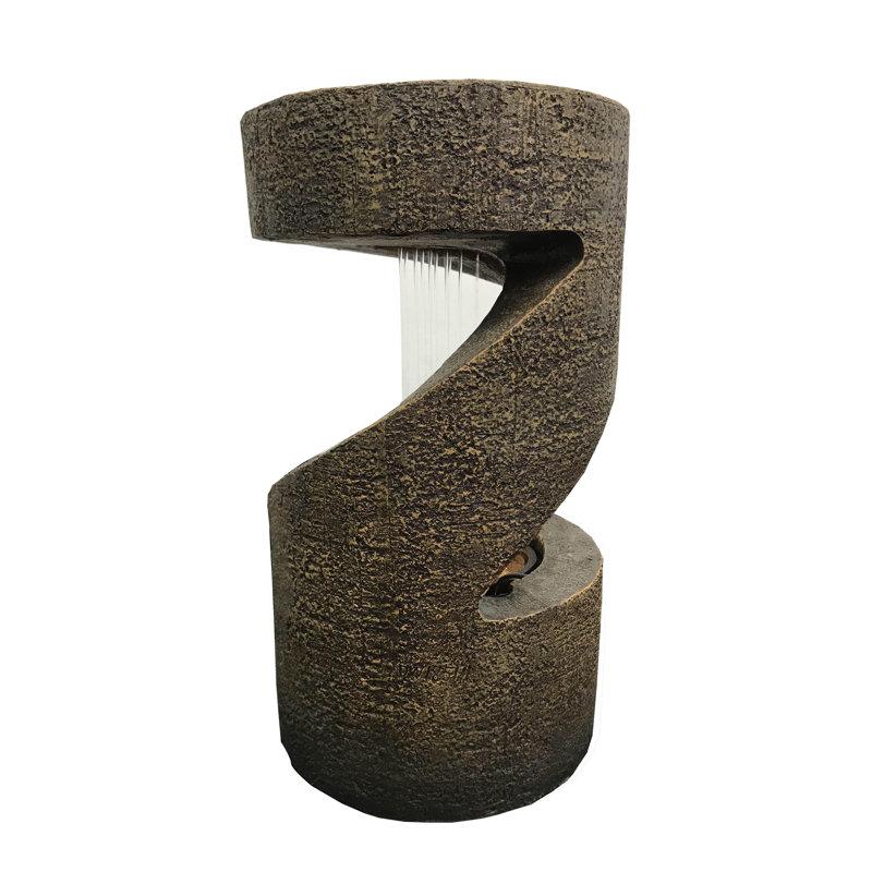 Wayfair 14" Wooden Fountain With LED