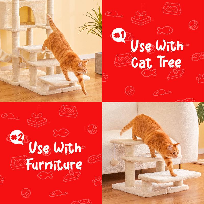 Wayfair 15''H Multi-Step Pet Stairs