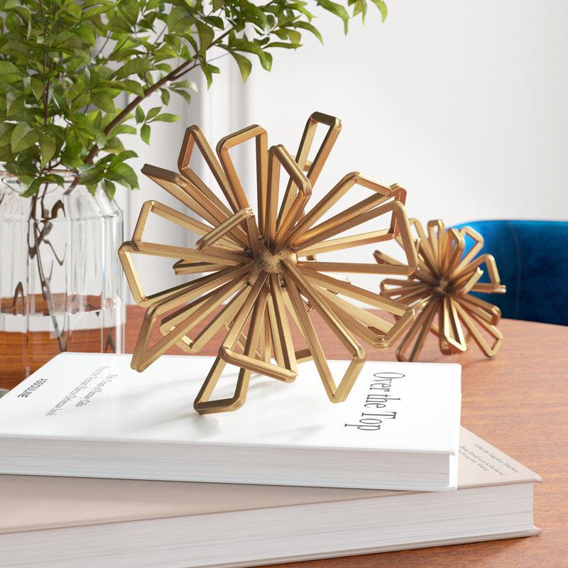 Wayfair 2 Piece Weisinger Starburst Sculpture Set