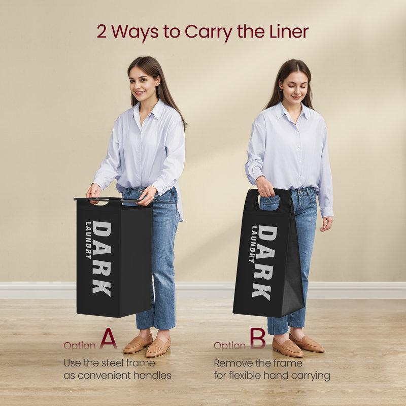 Wayfair 2 Removable With Shelves Laundry Hamper