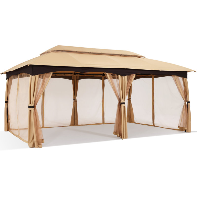 Wayfair 20 Ft W X 10 Ft. D Steel Patio Gazebo