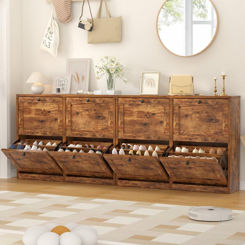Wayfair 32 Pair Shoe Storage Cabinet