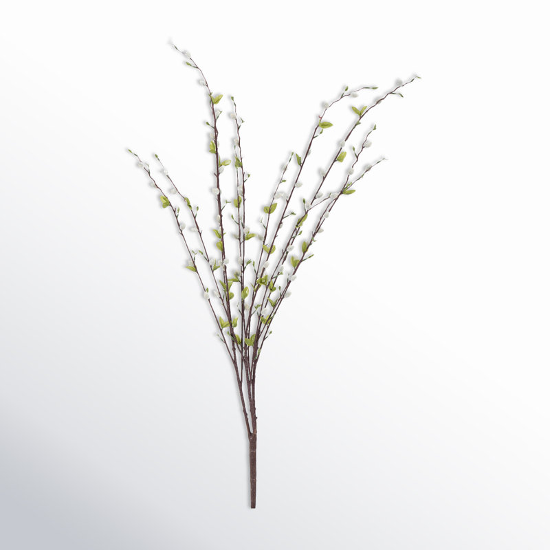 Wayfair 36" Artificial Gray Pussy Willow Bush