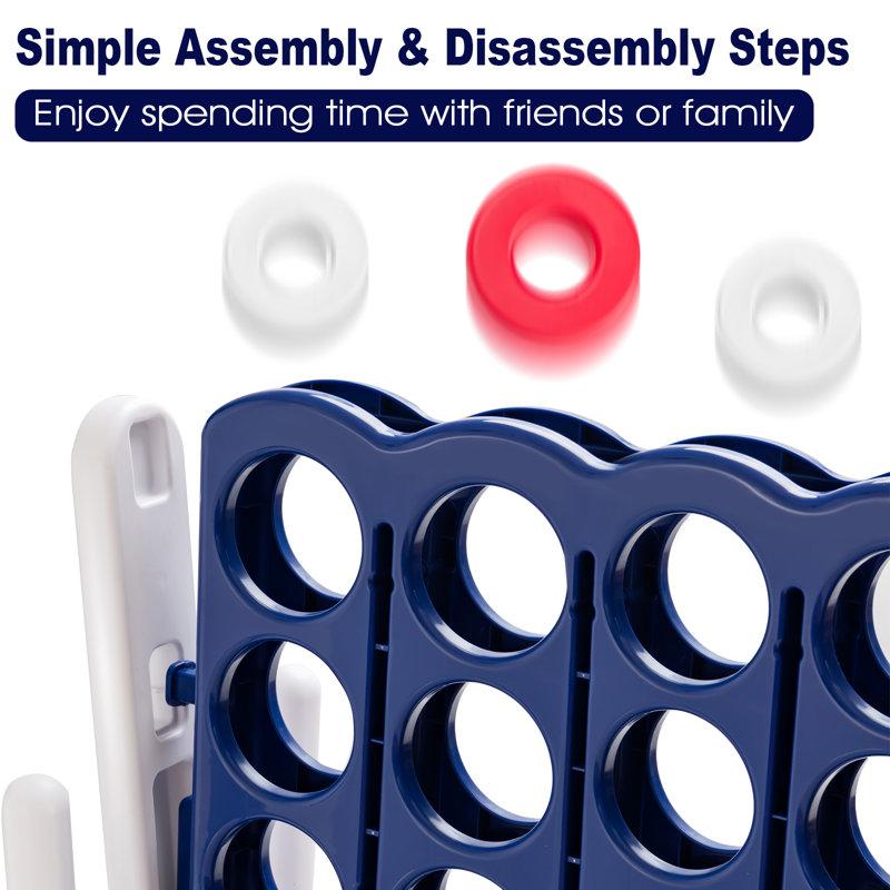 Wayfair 4Score Jumbo 4-to-score Giant Game Set